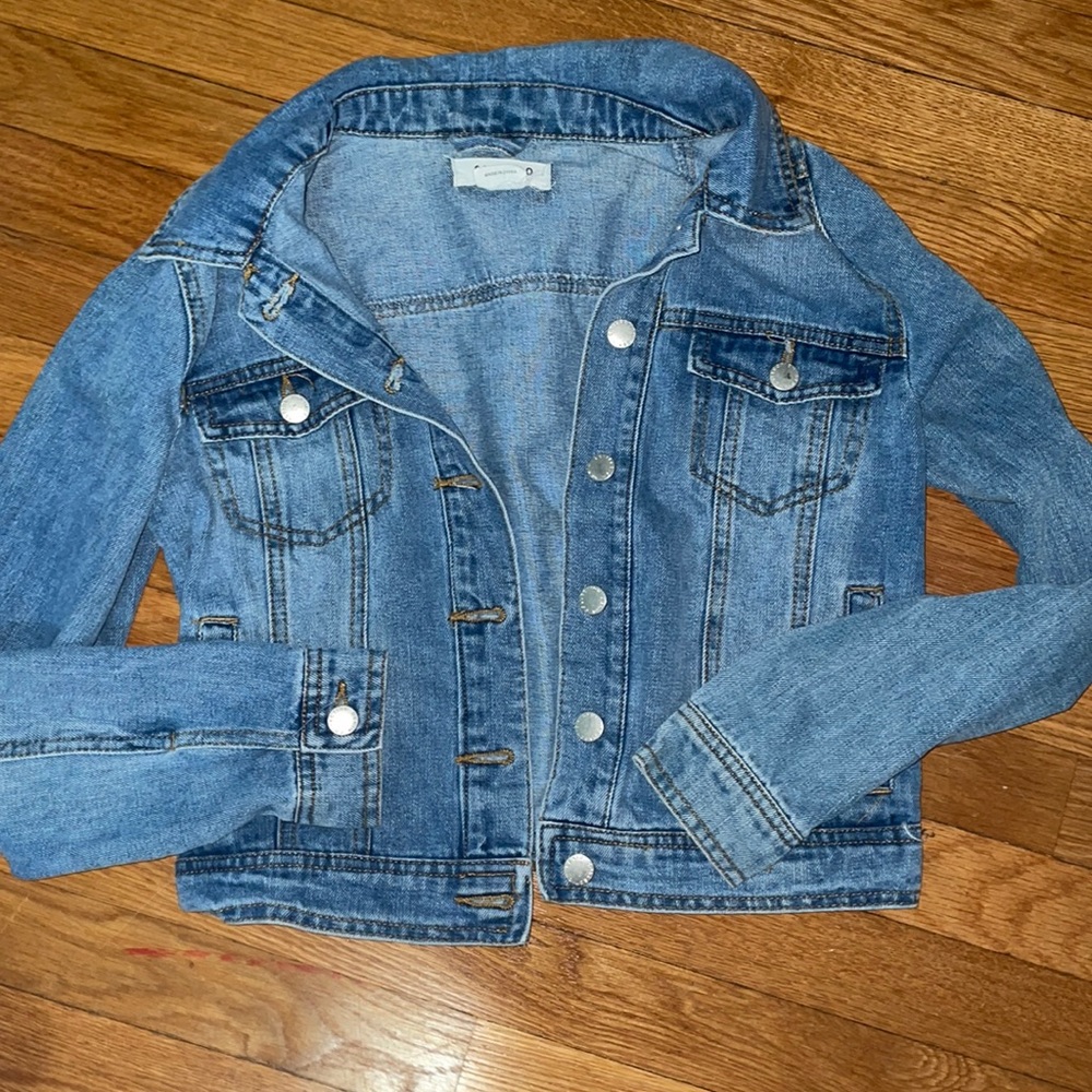 Medium-wash Denim Jacket